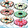 Funnymoom 6 Pcs Neoprene Floating Drink Holder Floating Coaster Pool
