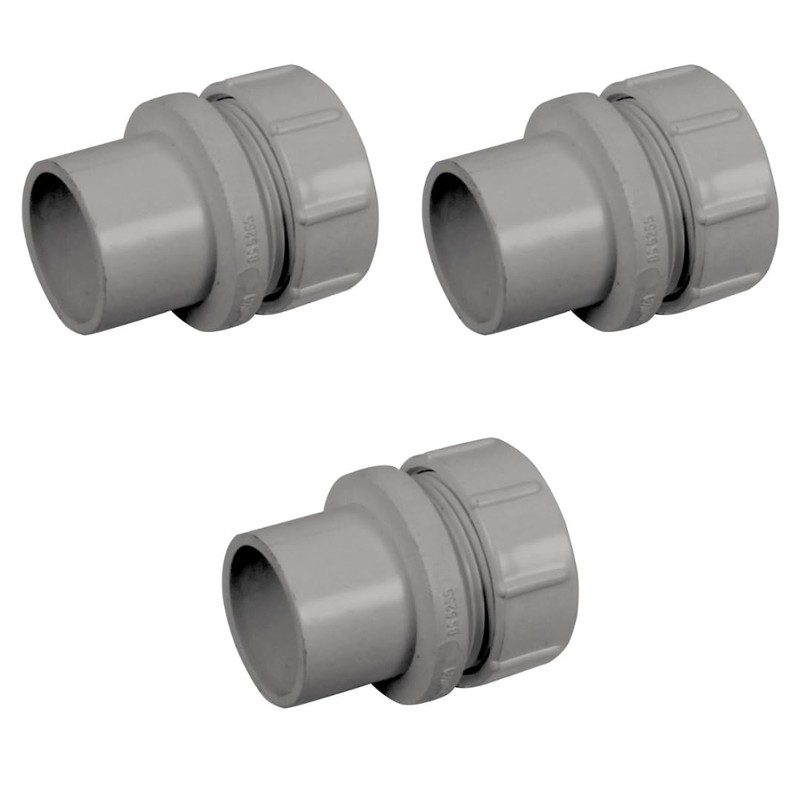 PVC Access Plug, 40mm, Solvent Weld Waste Pipe Fitting, Grey,