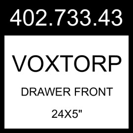 IKEA VOXTORP Drawer Front Matt White  24x5" 402.733.43