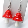 Holibanna Pendant Dangle Earrings Sweet Fresh Mushroom Drop Earrings Colourful