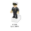 COBI 1358 Keychain Figure Miniature Captain Edward Smith Plastic Soldiers