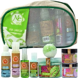 Mc Nails Kit Spa. Humectantes. Sales, Exfoliante. 9pzs. Mc Spa.