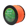 Premium Heavy Duty Weed Eater String - 837ft Orange Trimmer