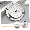 Outanaya 2pcs Stainless Steel Oven Vent Cover Damper for Drying