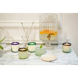 Paddywax Candles La Playa Collection Scented Candle, 9-Ounce, Salted Blue Agave