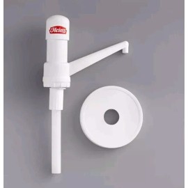 Heinz (Lot of 2) Heinz #10 Condiment  Jug Pump Dispenser Restaurant Commercial