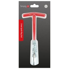 Simply Tools SPS02 T-Type Spark Plug Spanner 21mm with Rubber Insert