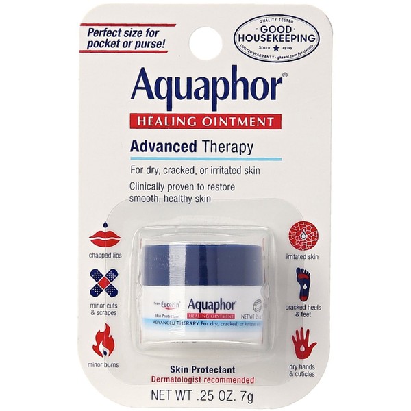 Aquaphor Healing Ointment Advanced Therapy Skin Protectant 0.25 oz (Pack