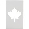 Delux Arts Maple Leaf Stencil, Reusable, Washable, and Durable Polyester