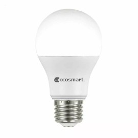 EcoSmart 60-Watt Equiv Daylight Non Dimmable A19 LED Light Bulb 5000K 1 pack