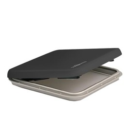 Oceansouth Custom High Profile Hatch Covers for Lewmar (Dark Grey, Length 27.4" x Width 27.4")