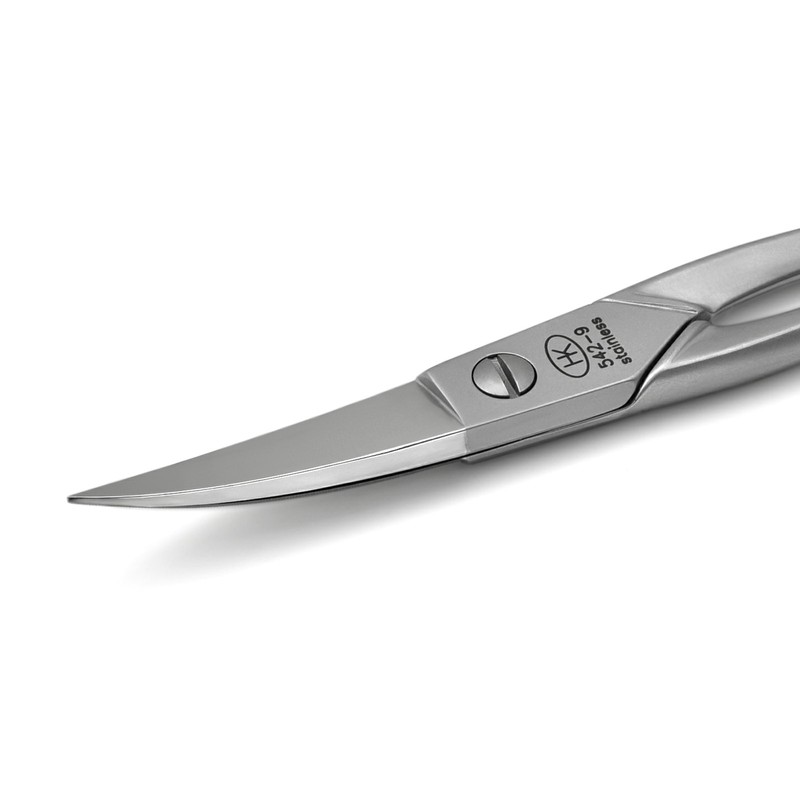 HK-Manicure Toenail Scissors Micro-Serrated Blade Rustproof