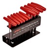 Amtech I9070 T-Handle Hex Key Set, Sizes 2, 2.5, 3,