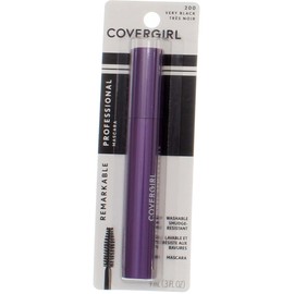 CoverGirl Professional Remarkable Washable Mascara, Very Black [200] 0.30 oz by COVERGIRL                                                             