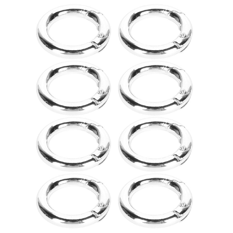 20pcs Spring Ring Clasps Innovative DIY Hand Crafted Copper Spring