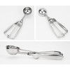 Solula-Stainless-Large-Cookie-Scoop, Cupcake Muffin Batter Dispenser, Ice Cream Cupcake Muffin Scoop,