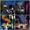 JaelBael Solar Hanging Lantern Outdoor IPX4 Waterproof -Warm Solar Camping