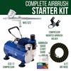 Master Airbrush Multi-Purpose Gravity Feed Air Brush Kit with Air