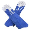 CPTDCL Anti-Bite Animal Gloves Soft Leather Thick Scratch-Resistant Gloves Bite