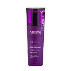 SILK SYSTEM SHINE CONDITIONER ACONDICIONADOR TRATANTE CABELLO SIN BRILLO 300 ML TEC ITALY