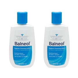 Balneol Loción limpiadora higiénica, botella de 3 onzas (paquete de 2)