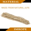 IMROPE 4mm x 200 Feet Natural Jute Rope, Twine for
