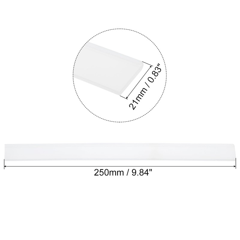 sourcing map Replacement Squeegee Rubber for Window, Glass, Shower Doors,