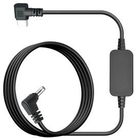 SYGGDERS USB-C to DC3.5 Car Charger Cable, Suitable for Replacing The Charging Cable of The Car Mounted Wireless Reversing Camera Display Screen (9.84FT)