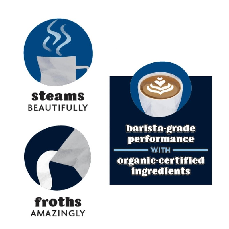 Mooala Organic Barista Oatmilk – Shelf-Stable Oat-Based Creamer for Coffee