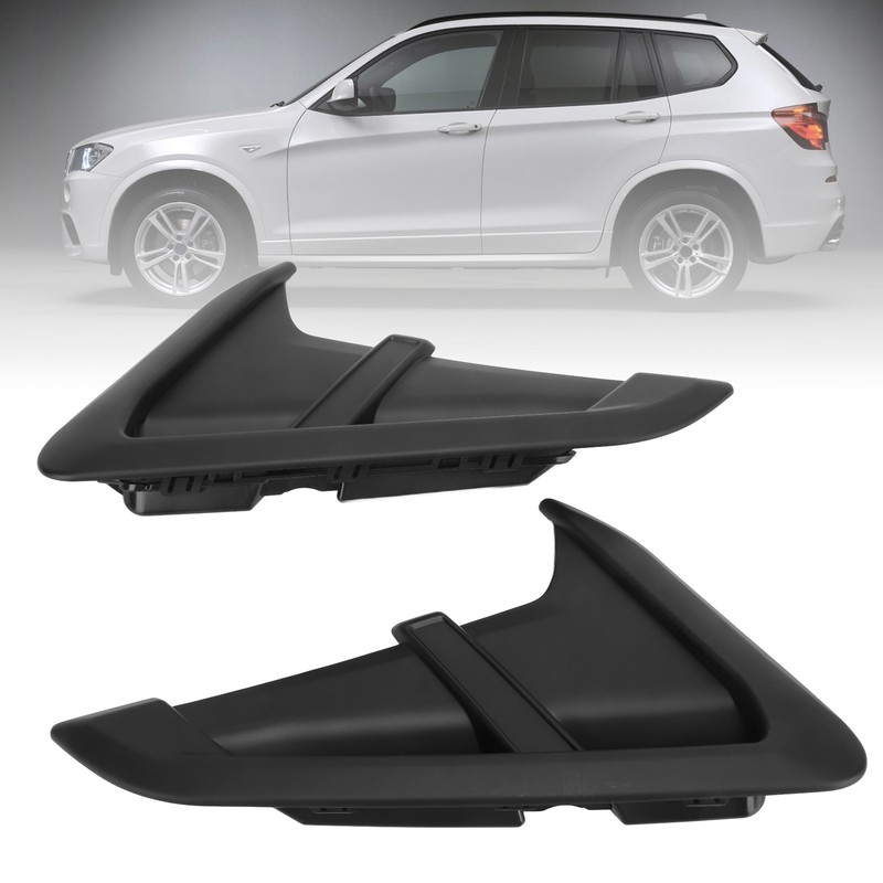2pc Body Side Air Vent Outlet Cover Wing Side Air