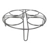 4x Large Egg Poacher Cups & Stainless Steel Rack, Durable