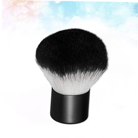 FOMIYES 2pcs Mini Portable Foundation Brush Professional Makeup Brush Set for Face Blush Cream Stippling Girlfriend Wife Mom