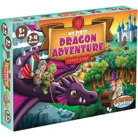My First Dragon Adventure Board Game - Kids Save The Kingdom, Beginner Fantasy Adventure Game for Children 5+, Exciting Hands-On Dragon Fun for Family Game Night