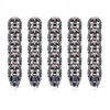 KOKOPROS Kokanee Salmon Dimple Jet Dodger Blanks - 25 Pack