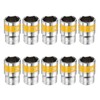 sourcing map 10pcs 1/2" Drive 6 Points Socket 19mm Metric