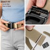 Tactical Belt for Men,BULLIANT Men Stretch Nylon Web Gift Belt