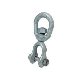 Swivel Marine Mooring Galvanized 2250 Pounds 3/8 inch JAW Eye