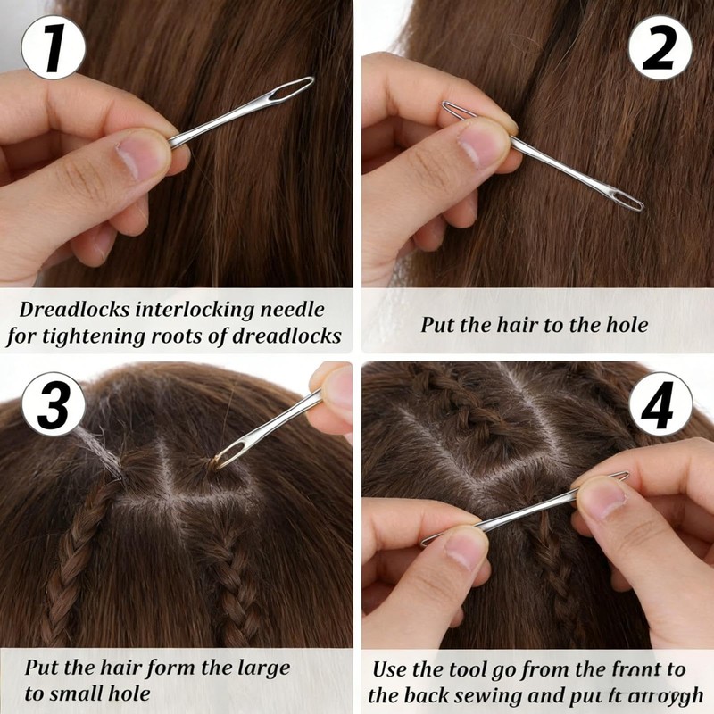 Haredluck Interlocking Tool for Microlocs and Medium Locs Maintenance –