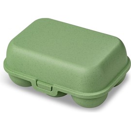 EGGS TO GO MINI Egg Box Natural Leaf Green