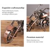 Metal Motorcycle Ornaments, Retro Decorative Art Collection Decoration for Living