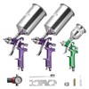 VEVOR 3-Piece Air Spray Gun Kit, Professional Auto Paint Spray