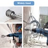 Concrete Hole Saw Kit, TCT Core Drill Bits, SDS Plus