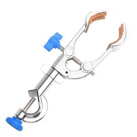stonylab 4 Prong Swivel Clamp with Direction Adjustment, Heavy Duty, Easy Adjustment, 360 Degree Swivel Clamp with Retaining Head for Laboratory Use