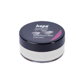 Renovating Repair Cream for Smooth Leather Shoes Bags Seats, Scratch and Scuff Cover, Kaps Renovating Cream (100 - Neutral)