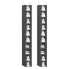 YOUDENOVA Hanging Shoe Organizer, 10-Shelf Closet Shoe Organizers for Closet,