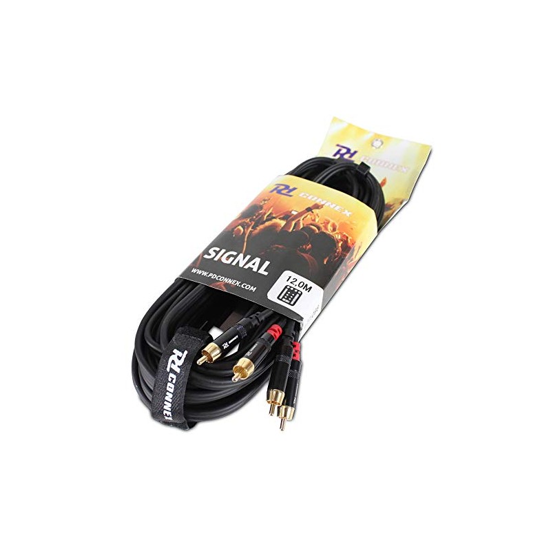 PD Connex Audio Cable Signal Cable 2x RCA 12 m
