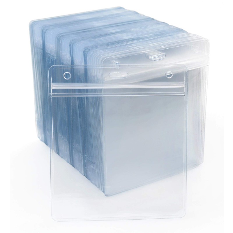 PLAMAS 10 PCS Waterproof CDC Vaccine Card Holder (Fits 4x4