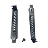 10PCS Black PCI Slot Covers,Dust Filter Bracket Expansion Blanking Plate
