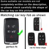ontto Key Fob Cover Compatible with Land Rover 2018-up Smart