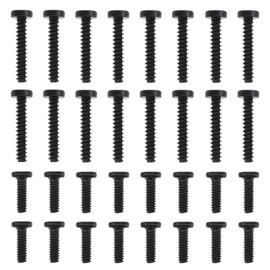 EMSea 32-Piece Replacement Screws Set with Long Screws Short Screws Back Plate Replacement Screws for Full Replacement of the Shell Compatible with Steam Deck Black